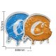 Cookies 1lb Big Die Cut Mylar Bags Wholesale